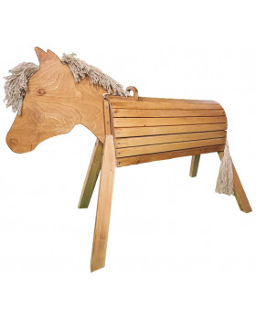 Dřevěný kůň - výška sedu 50 cm