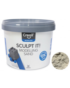 Pevný modelovací písek na vykrajování - natural 3,5 kg