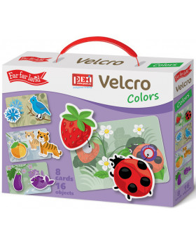 Velcro skládačky - Barvy