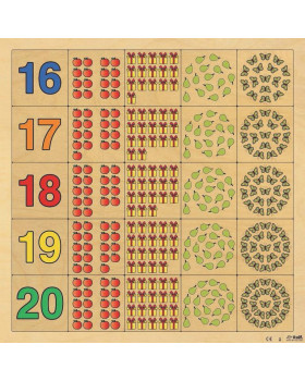 Lotto - Počítání - od 16 - 20