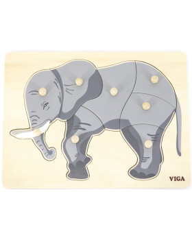 Vkládací puzzle - Slon