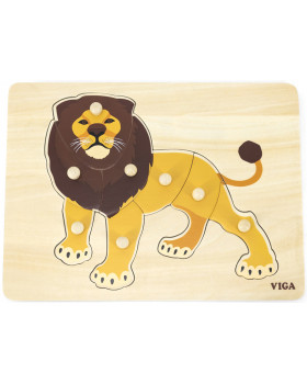 Vkládací puzzle - Lev