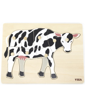 Vkládací puzzle - Kráva