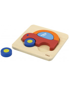 Vkládací puzzle - Autíčko