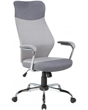 Kancelářská židle Klasik - šedá