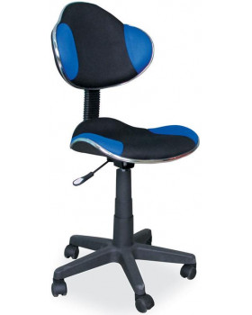 Studentská židle - černo - modrá