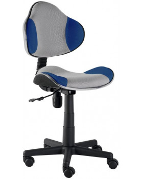 Studentská židle - šedo - modrá
