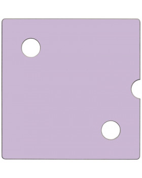 Dvířka Numeric 2 - pastelové fialové