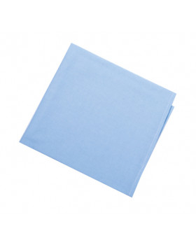 Povlečení NOMI - Jednobarevné - modré - sada na polštář a přikrývku- obálkové zapínání