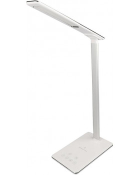 LED lampa s nabíječkou bílá