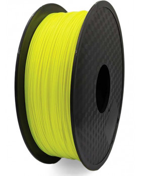 PLA filament 1kg, žlutý fluorescenční