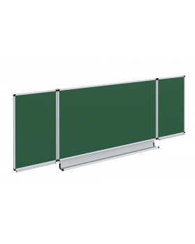 Trojdílná zelená tabule