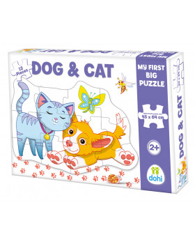 Puzzle - Pejsek a kočička