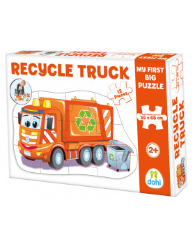 Puzzle - Popelářské auto