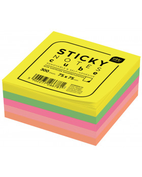 Samolepící štítky NEON, 300 ks
