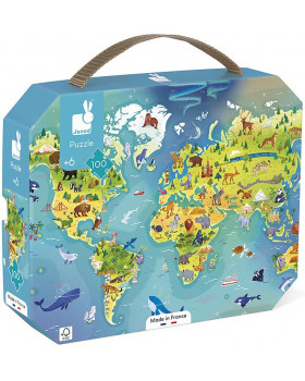 Mapa světa - puzzle