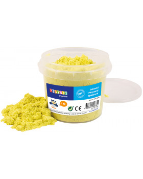 Písek na hraní, 1 kg - žlutý