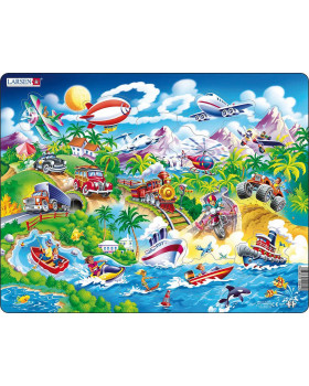 Puzzle - Dopravní prostředky