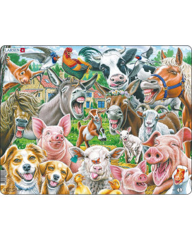 Puzzle - Veselá farma