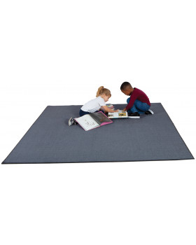 Čtvercový koberec 2x2 m - šedý