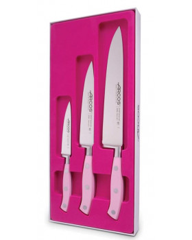 Sada nožů Arcos Pink, 3-dílná