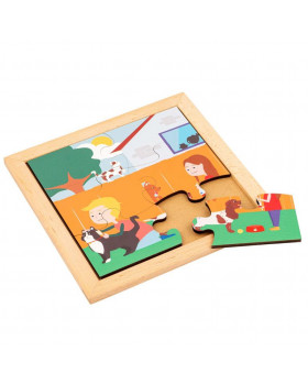EDUCO - Puzzle - V zahradě