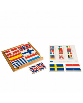 NIENHUIS - Vlajkové puzzle - Evropa