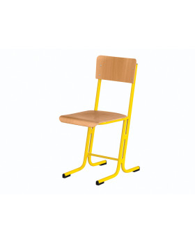 Školní židle LEKTOR - žlutá, vel. L 3