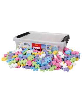 Stavebnice PLUS PLUS BIG Pastel, 200 ks