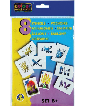 Šablony - Pohádka, 8 ks