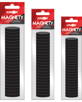 Kulaté magnety - Ø 27 mm, 18 ks