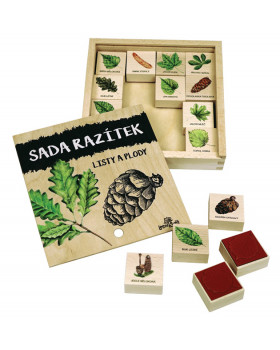 Razítka - Listy a plody SK, 16 ks