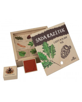 Razítka - Listy a plody SK, 9 ks