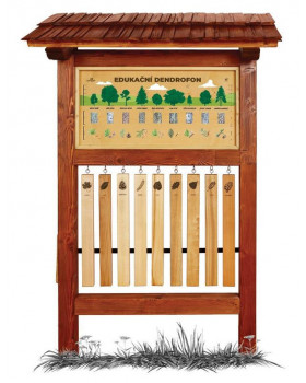 Edukační dendrofon do exteriéru SK