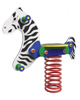 Pružinová houpačka - Zebra