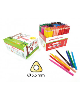 Barevné pastelky Nomiland JUMBO, 300 ks