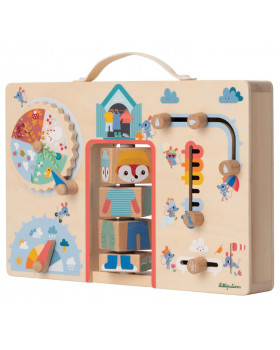 Lilliputiens - Activity Board - oblékáme se podle počasí - liška Alice
