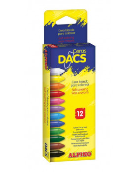ALPINO voskovky Dacs Ceras, 12 ks