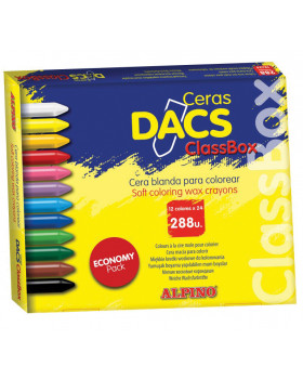 ALPINO voskovky Dacs Ceras, 288 ks