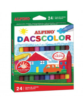 ALPINO voskovky Dacscolor, 24 ks