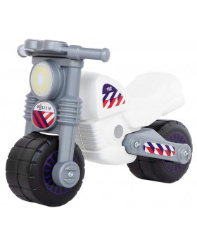 Motorka, bílá