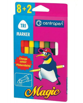 Zmizikovatelné fixy, 8+2ks