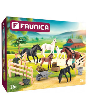 Figurky - Farma s koňmi 1, 25 ks