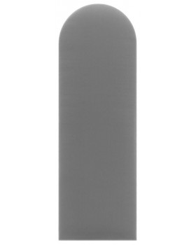 Čalouněný obklad - oblouk - 1 ks - šedý