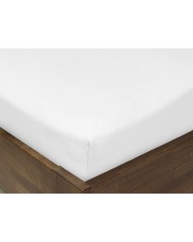 Napínací prestěradlo JERSEY, 120 x 60 cm, bílé