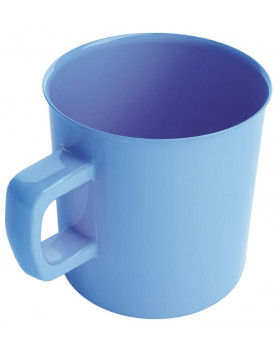 Melamínový hrneček, 240 ml, modrý