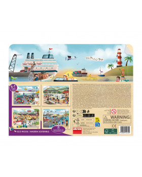 Puzzle set - Doprava a komunikace