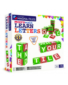 MAGNA-TILES - microMAGS - Písmena