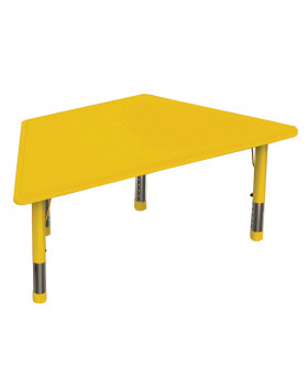 Stol.deska plast.lichobež. žlutá