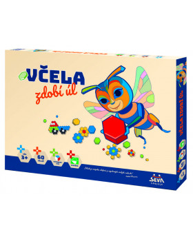Mozaika maxi - Včela zdobí úl